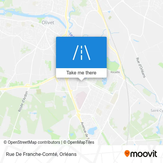Rue De Franche-Comté map
