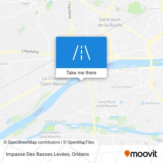 Impasse Des Basses Levées map