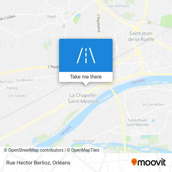 Rue Hector Berlioz map