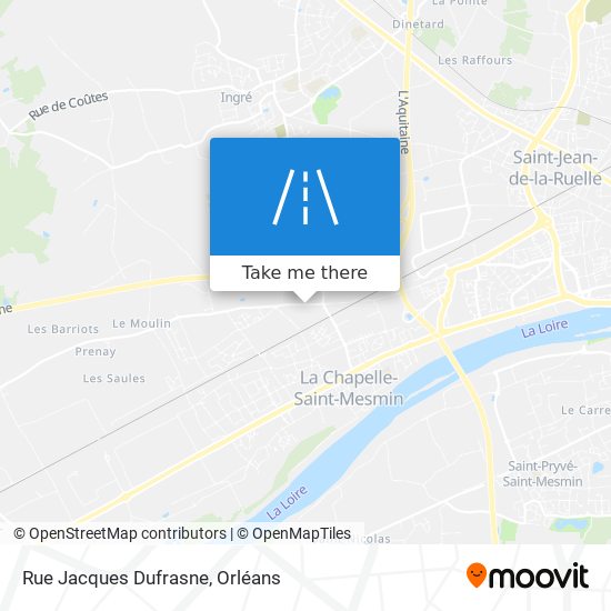 Mapa Rue Jacques Dufrasne