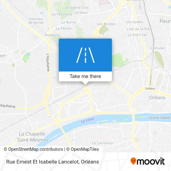 Rue Ernest Et Isabelle Lancelot map