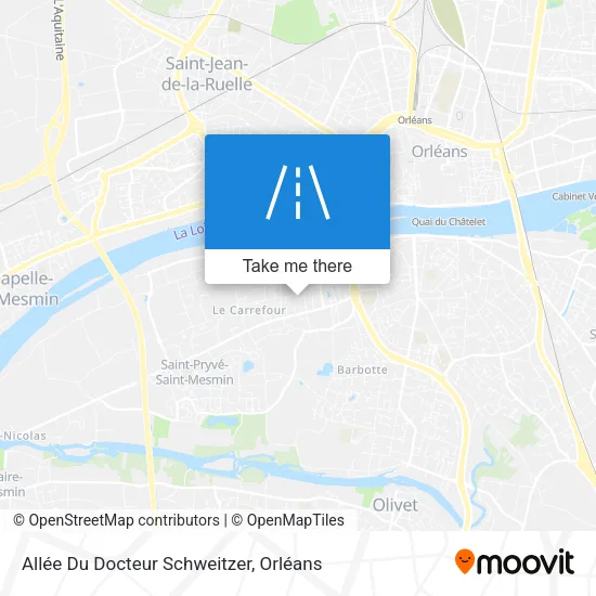 Allée Du Docteur Schweitzer map