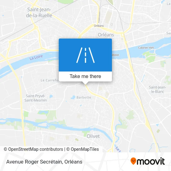 Avenue Roger Secrétain map