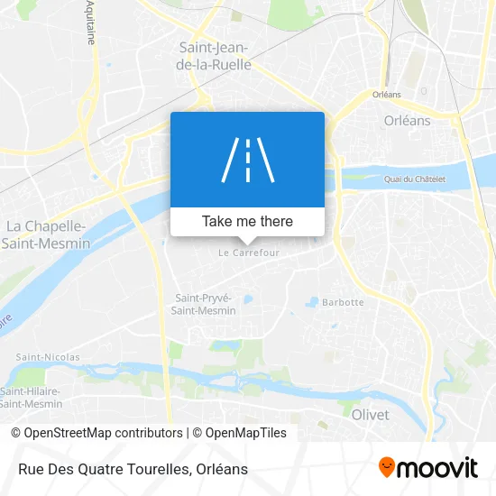 Rue Des Quatre Tourelles map