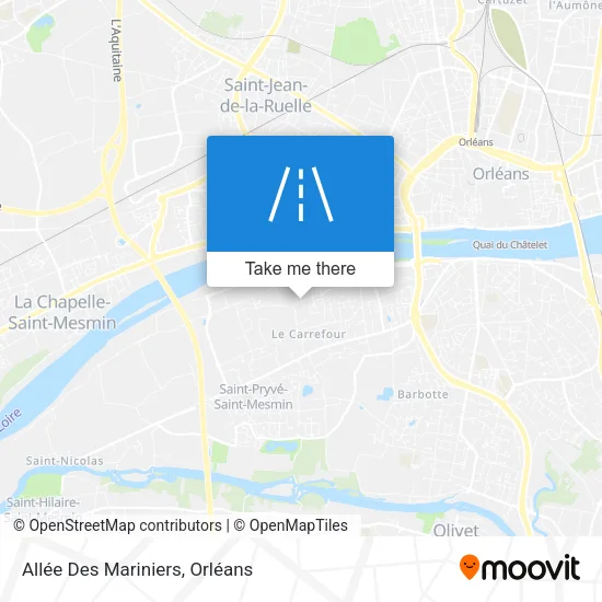 Allée Des Mariniers map
