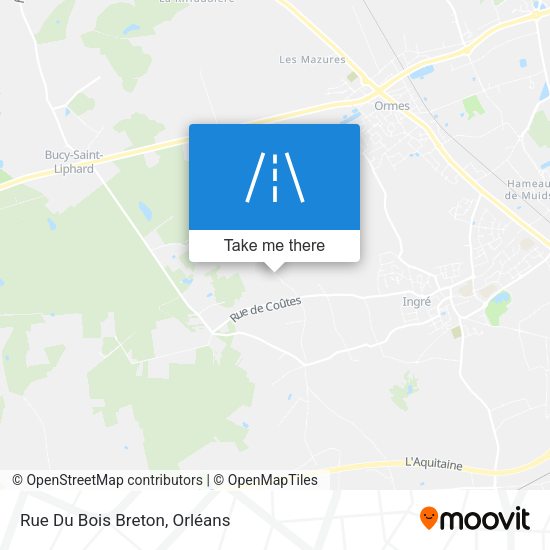 Rue Du Bois Breton map