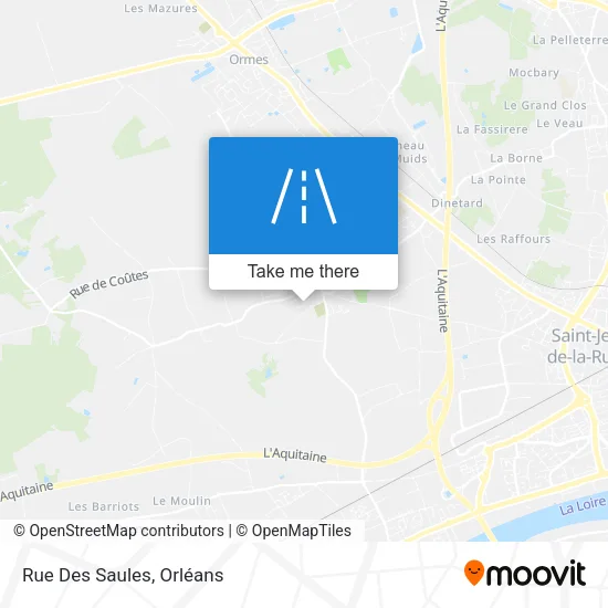 Rue Des Saules map