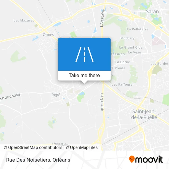 Rue Des Noisetiers map