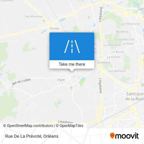 Rue De La Prévoté map