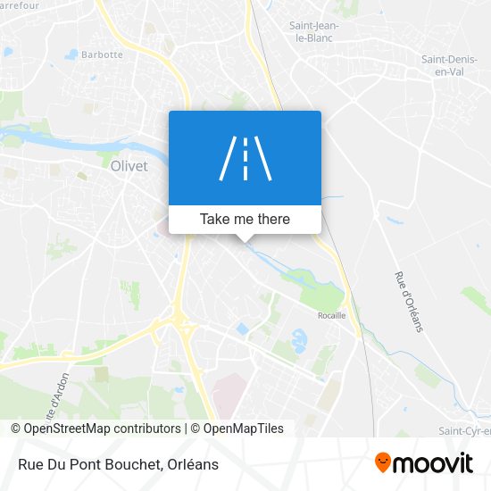 Rue Du Pont Bouchet map