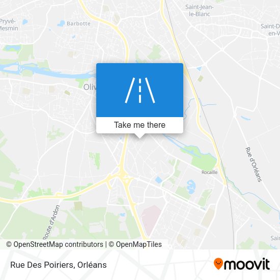Rue Des Poiriers map