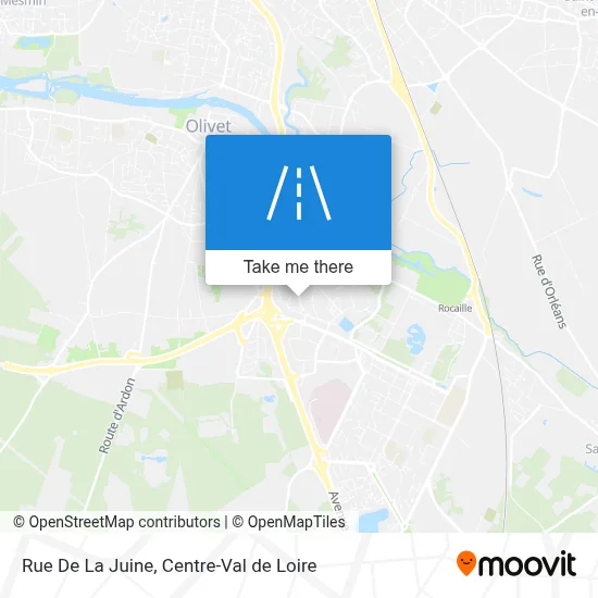Rue De La Juine map