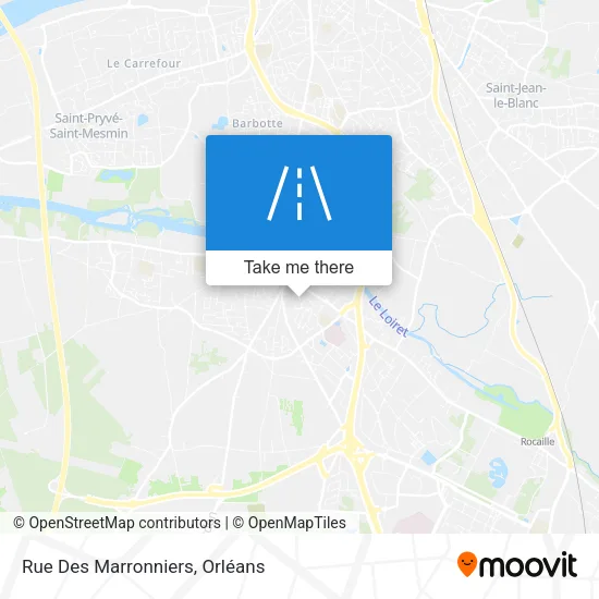 Rue Des Marronniers map