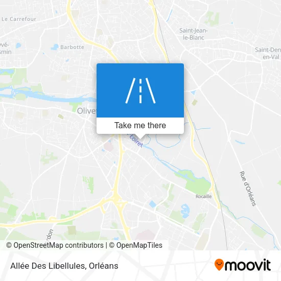 Allée Des Libellules map