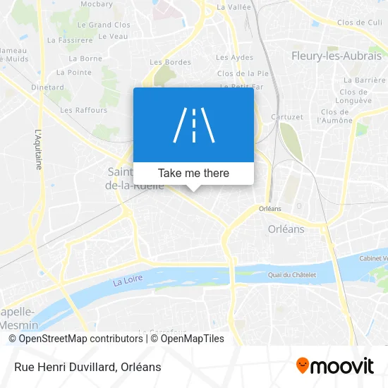 Rue Henri Duvillard map