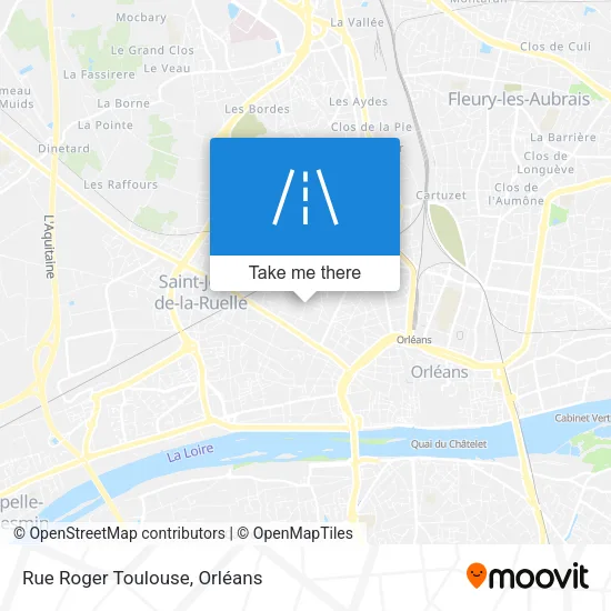 Rue Roger Toulouse map