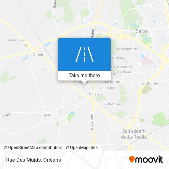 Rue Des Muids map