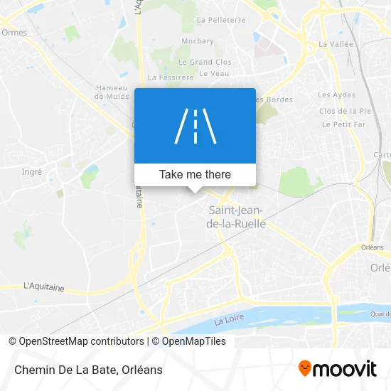 Chemin De La Bate map