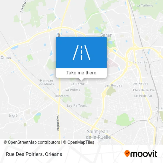 Rue Des Poiriers map
