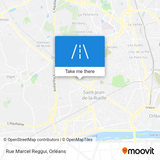 Rue Marcel Reggui map