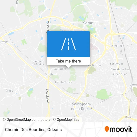 Chemin Des Bourdins map