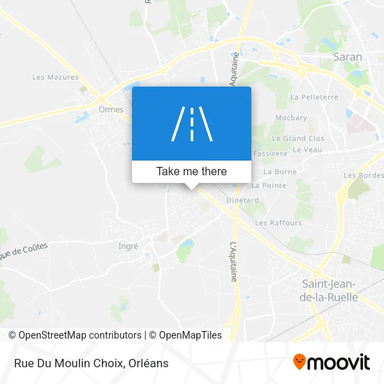 Rue Du Moulin Choix map