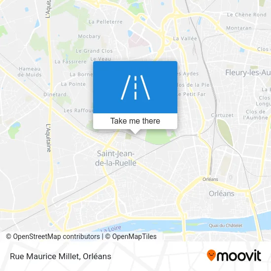 Rue Maurice Millet map