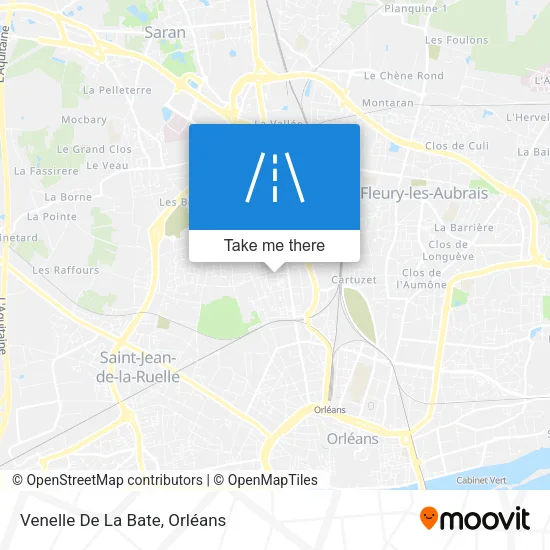 Venelle De La Bate map
