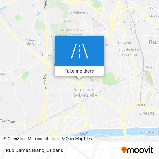 Rue Damas Blanc map