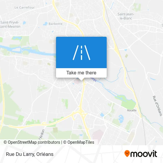 Rue Du Larry map