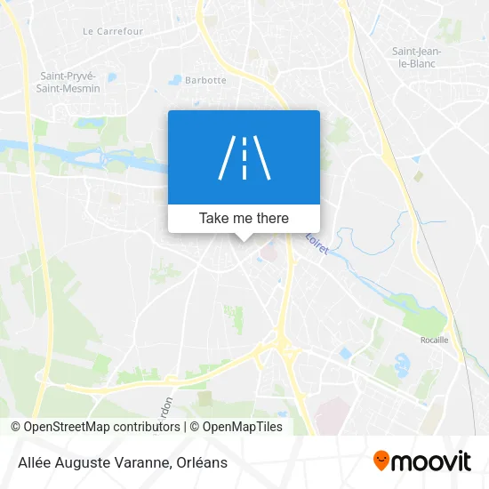 Allée Auguste Varanne map