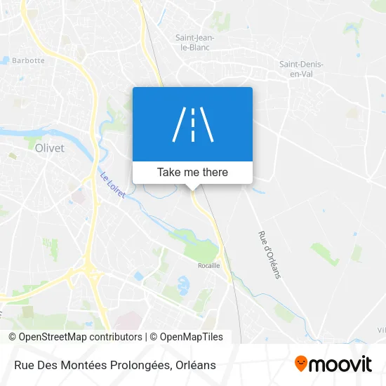 Rue Des Montées Prolongées map