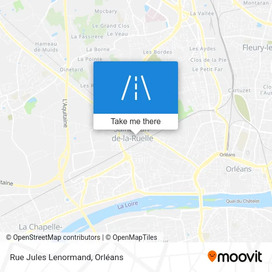 Rue Jules Lenormand map