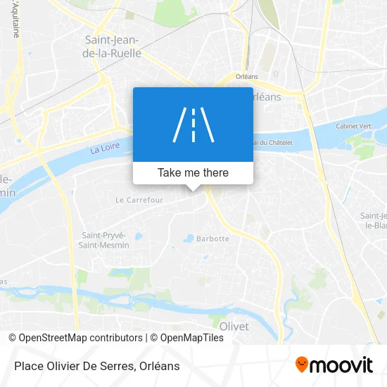 Place Olivier De Serres map