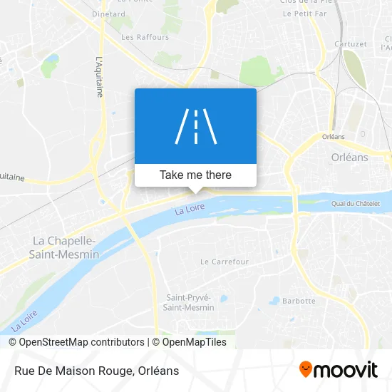 Rue De Maison Rouge map