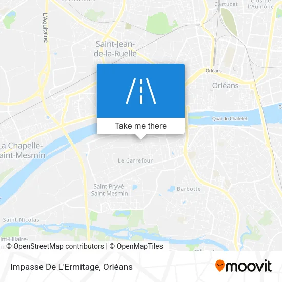 Impasse De L'Ermitage map