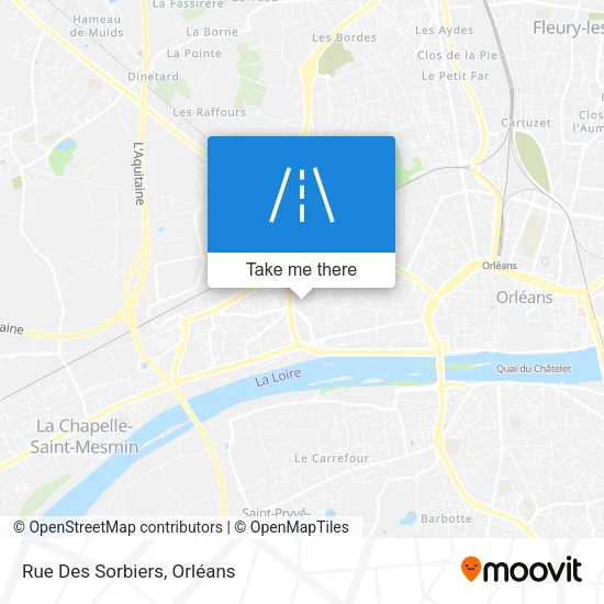 Rue Des Sorbiers map