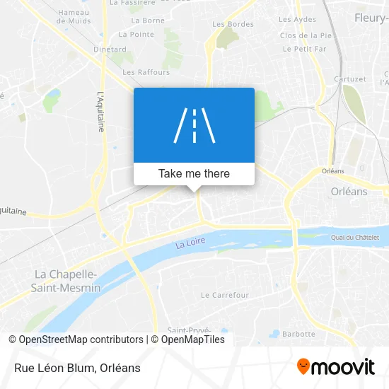 Rue Léon Blum map