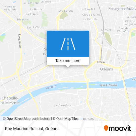 Rue Maurice Rollinat map