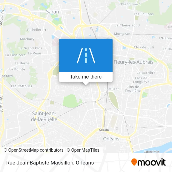 Rue Jean-Baptiste Massillon map