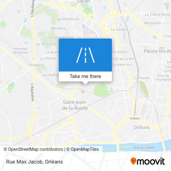 Rue Max Jacob map