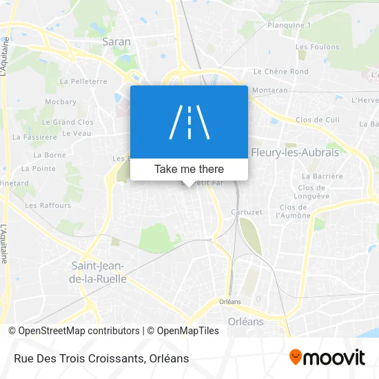 Rue Des Trois Croissants map