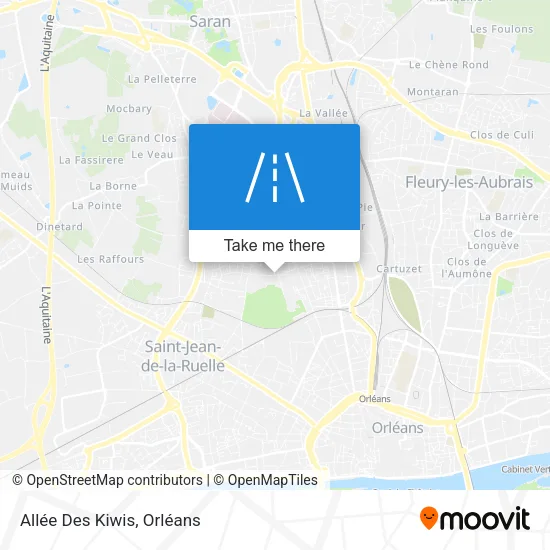 Allée Des Kiwis map