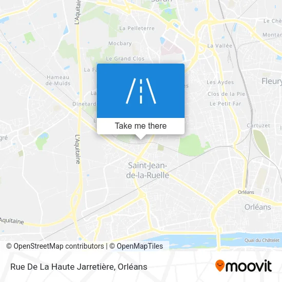 Rue De La Haute Jarretière map