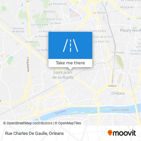 Mapa Rue Charles De Gaulle