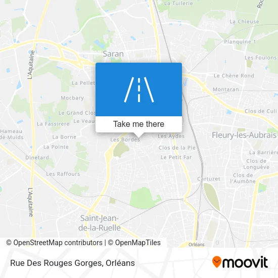 Rue Des Rouges Gorges map