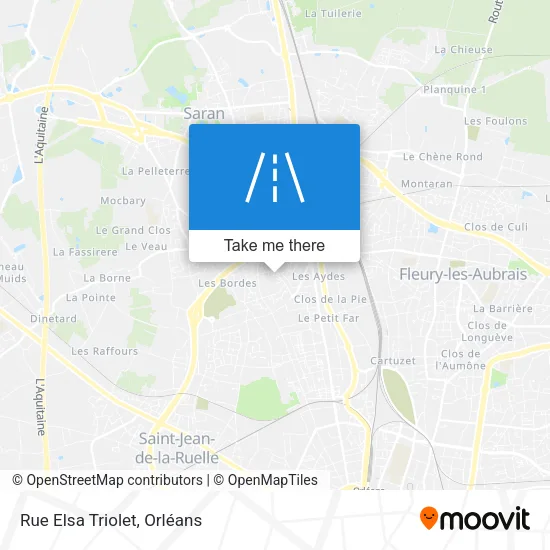 Rue Elsa Triolet map