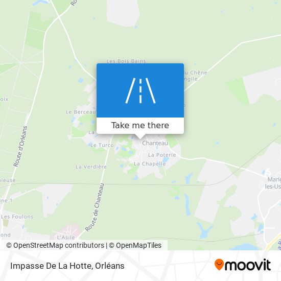 Mapa Impasse De La Hotte