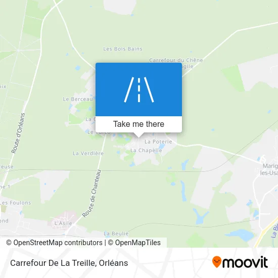 Carrefour De La Treille map