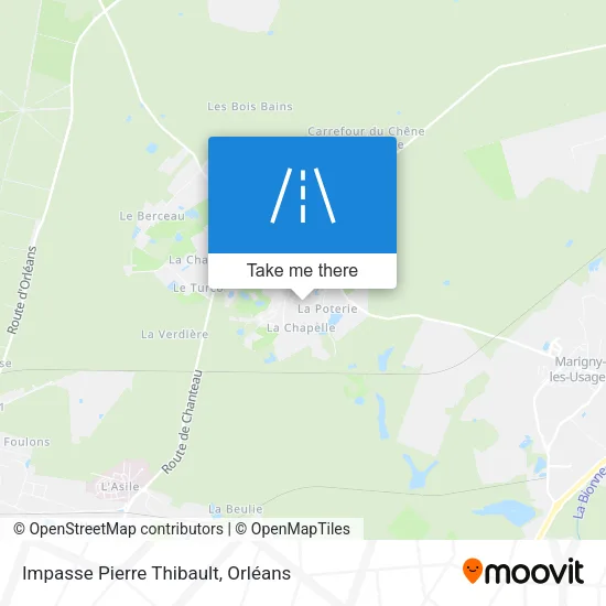 Impasse Pierre Thibault map